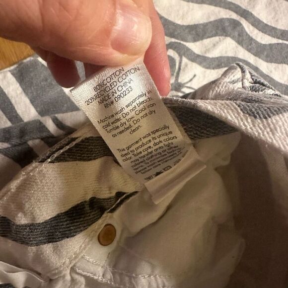 Pacsun butterfly dad jeans gray and white 25 - Picture 7 of 11